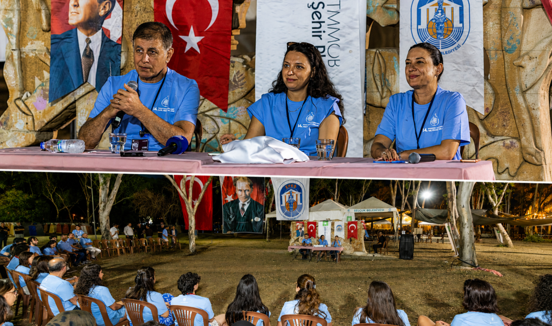 Selçuk Pamucak’ta TMMOB Şehir Plancıları Odası 14. Yaz Eğitim Kampı’na