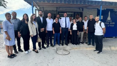 Cumhuriyet Halk Partisi İzmir İl Başkanı Utku Gümrükçü ’nün saha