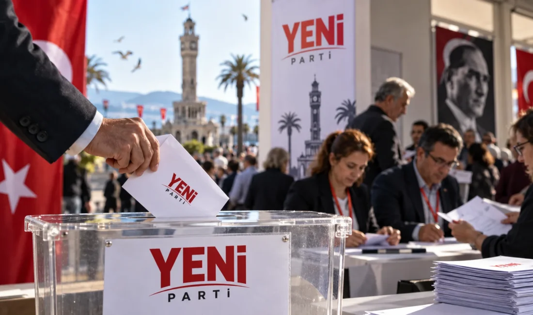YENİ Parti, İzmir'de kongre takvimine start verdi. 27 ilçede kurulan