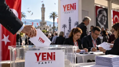 YENİ Parti, İzmir'de kongre takvimine start verdi. 27 ilçede kurulan