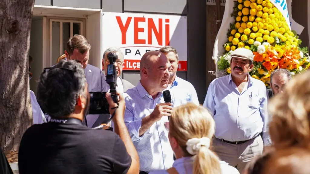Başkan Güç Tire’den duyurdu: “YENİ Parti çiftçinin umududur”