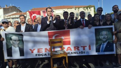BAŞKAN GÜÇ FOÇA’DAN SESLENDİ: “BU İKTİDAR BİTMİŞTİR, BİZ KENDİ YOLUMUZA