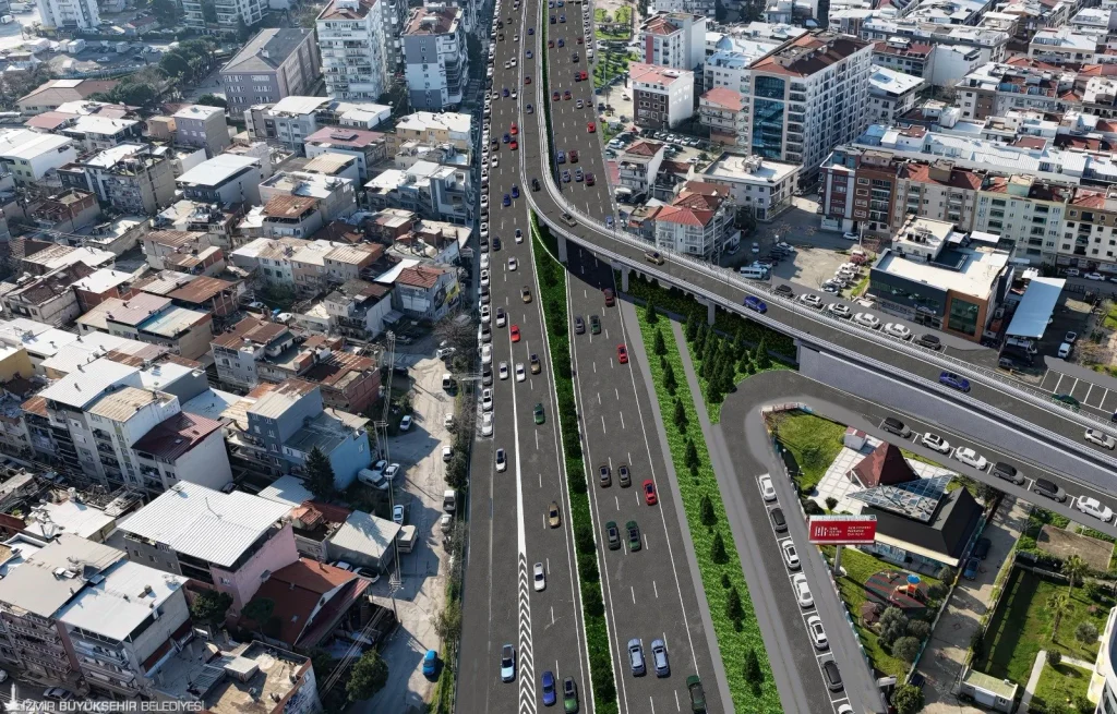Büyükşehir’den iki bulvarı bağlayacak üst geçit: Karşıyaka-Örnekköy hattında kesintisiz ulaşım