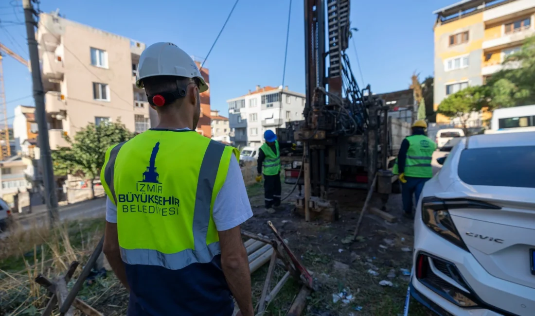 İzmir Büyükşehir Belediyesi, kenti afetlere karşı dirençli hale getirmek amacıyla