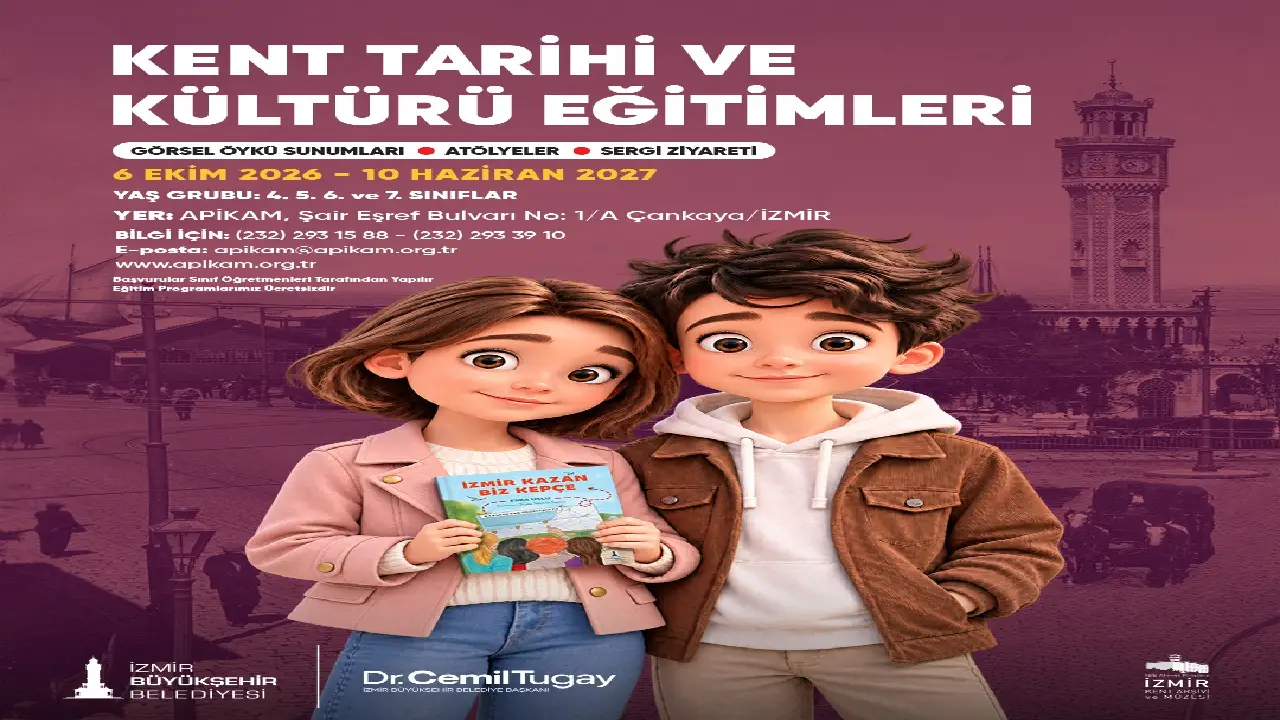 APİKAM’da çocuklara kent tarihi ve kültürü eğitimi