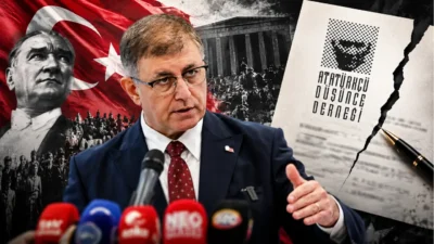 İzmir Büyükşehir Belediye Başkanı Cemil Tugay, Atatürkçü Düşünce Derneği üyeliğinden