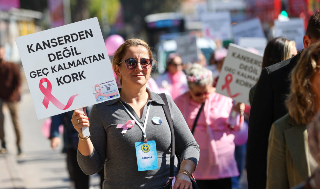 Buca Belediyesi, Meme Kanseri Farkındalık Ayı kapsamında toplumda erken tanının