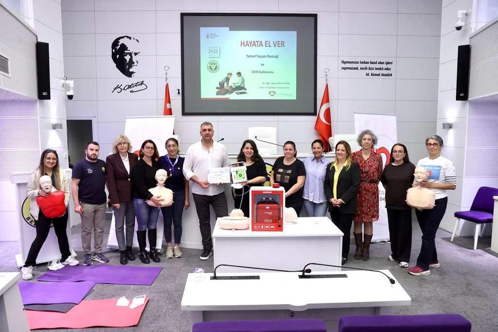 Buca'da hayat kurtaran eğitim: Ani kalp durmasında ilk 5 dakika hayati öneme sahip