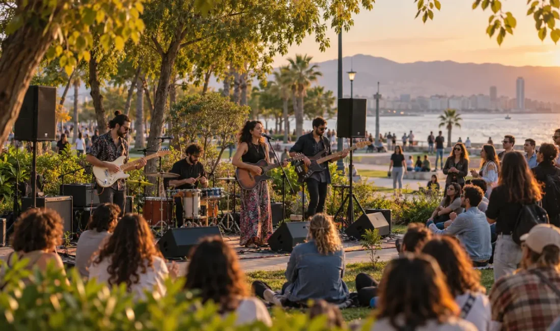 İzmir Büyükşehir Belediyesi tarafından başlatılan “Alternatif Park Konserleri” serisi, parkları