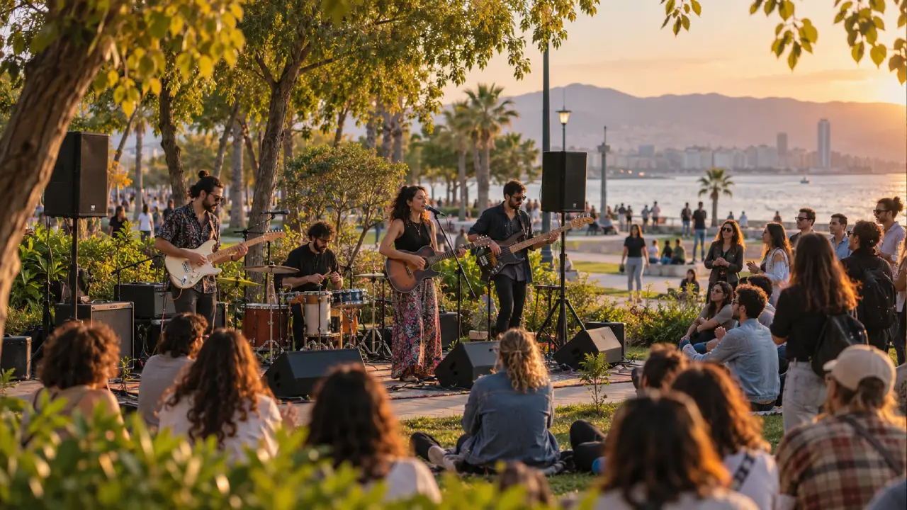 İzmir Büyükşehir Belediyesi tarafından başlatılan “Alternatif Park Konserleri” serisi, parkları