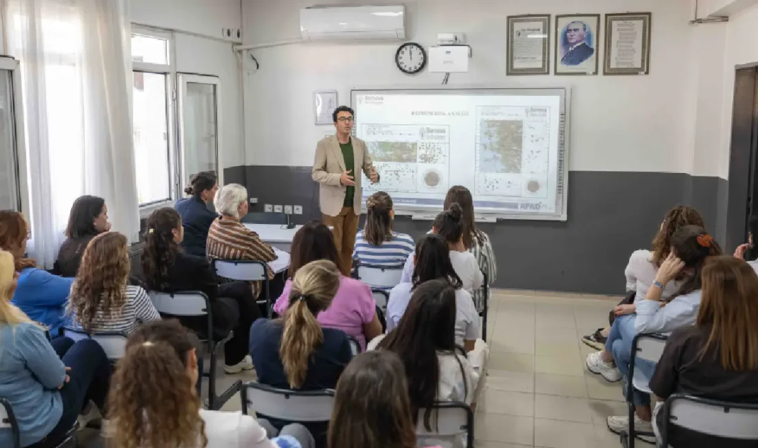 Afet yönetiminde vizyoner adımlarıyla dikkat çeken Bornova Belediyesi, ilçede toplumsal