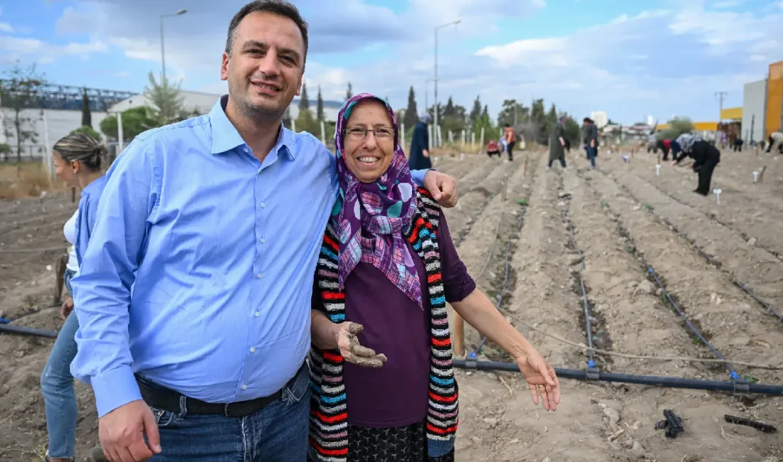 Bornova genelindeki kent bostanı sayısını 9’a çıkararak kentsel tarım alanını