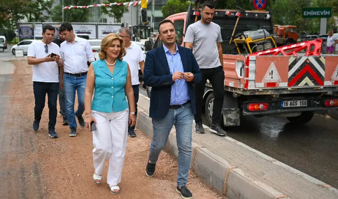 Bornova Belediye Başkanı Ömer Eşki, kentin en yoğun akslarından biri