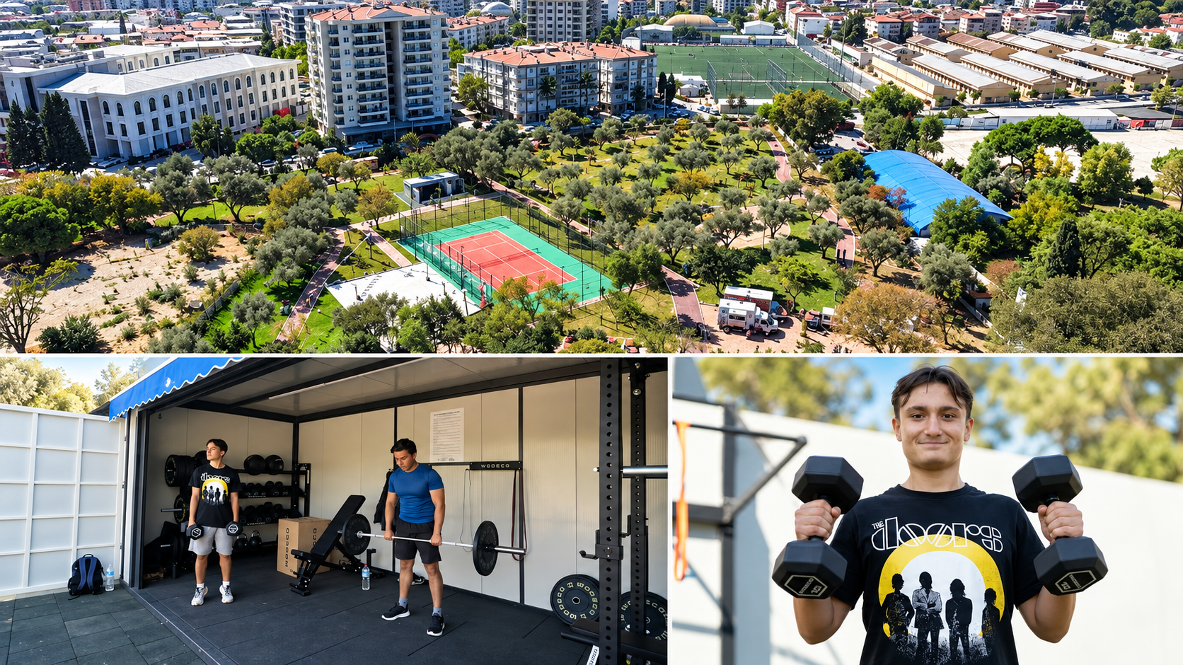 İzmir Büyükşehir Belediyesi, "spor kenti" vizyonu doğrultusunda ücretsiz spor istasyonlarının