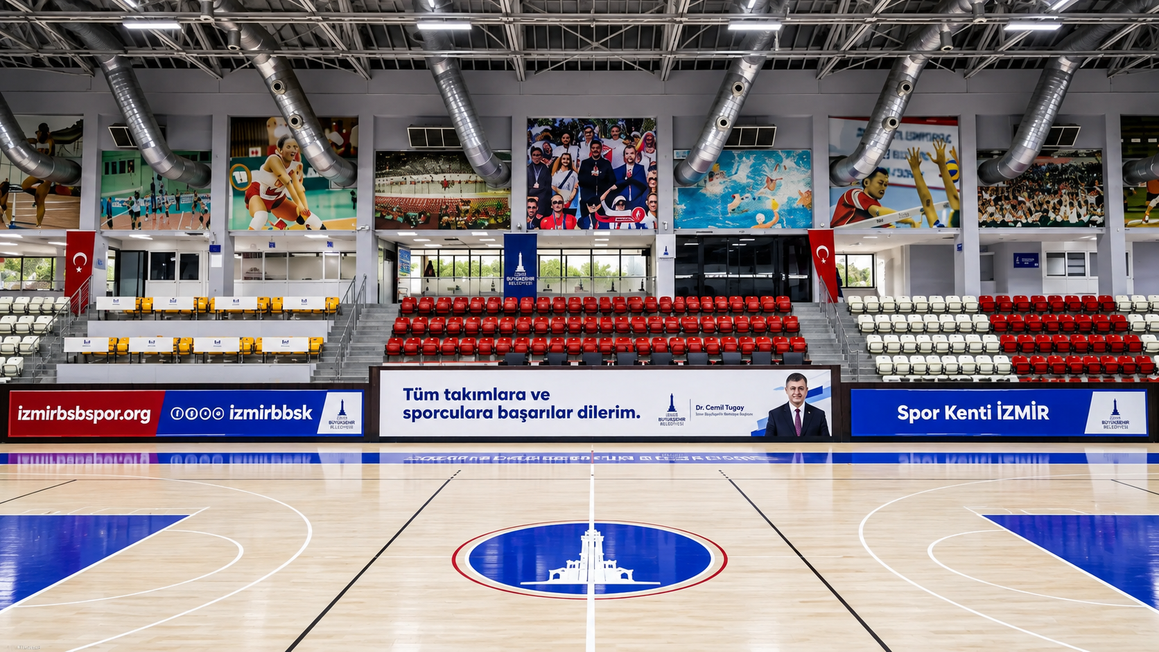 Kültürpark'ta yıllardır salon sporlarına ev sahipliği yapan Celal Atik Spor