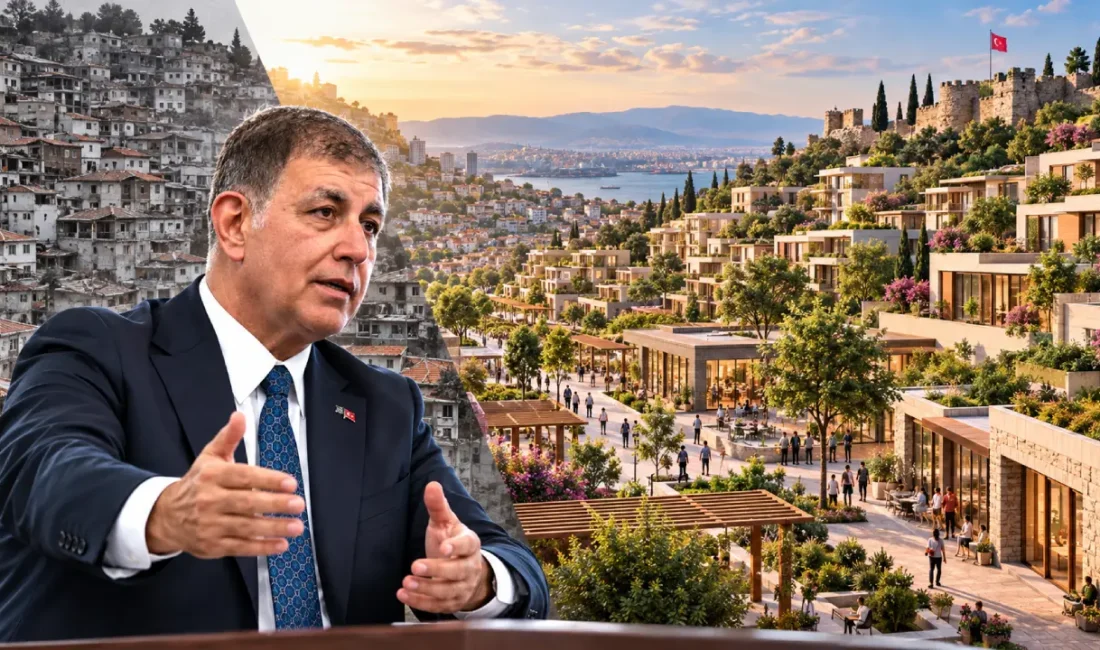İzmir Büyükşehir Belediye Başkanı Cemil Tugay, Ballıkuyu kentsel dönüşüm projesine