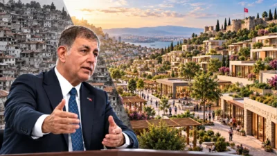İzmir Büyükşehir Belediye Başkanı Cemil Tugay, Ballıkuyu kentsel dönüşüm projesine