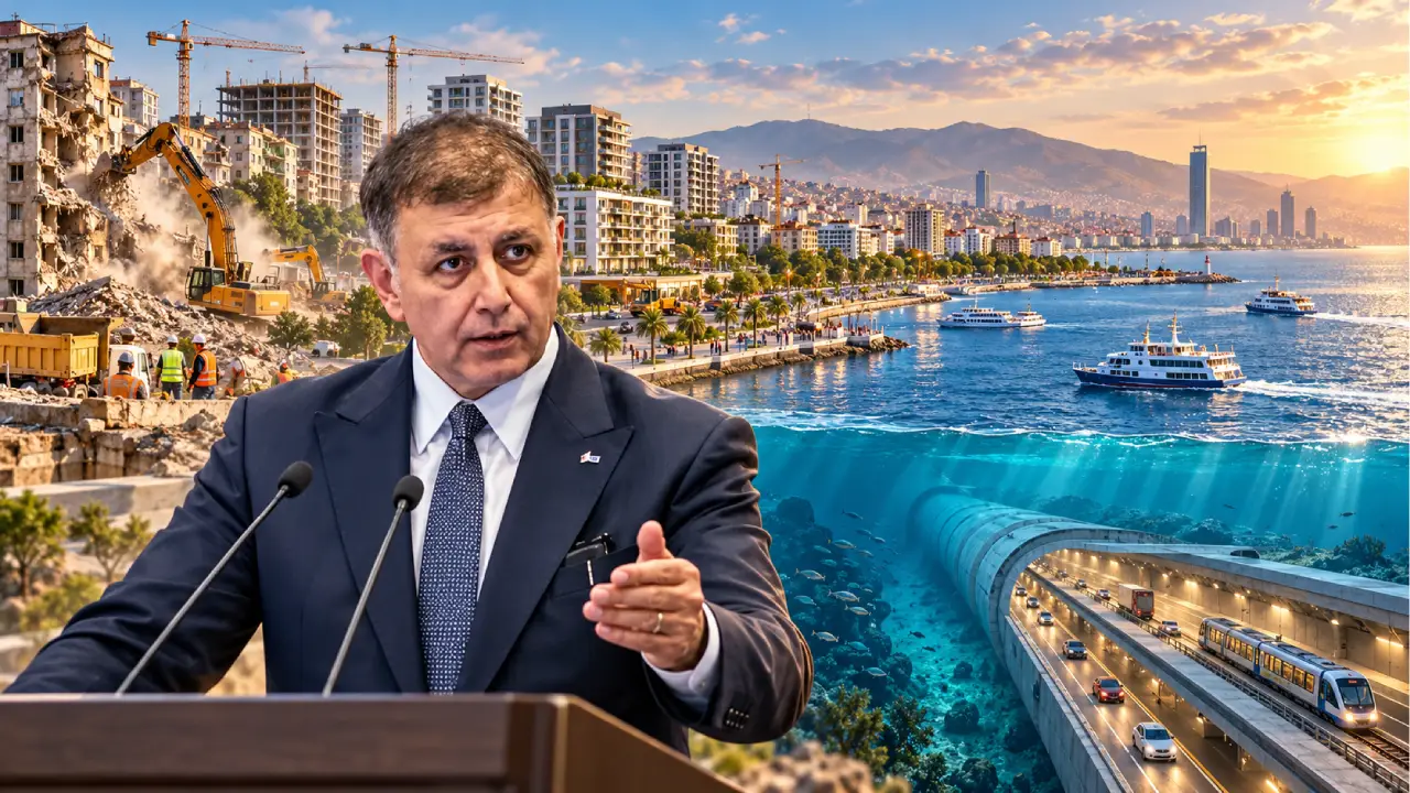 İzmir Büyükşehir Belediye Başkanı Dr. Cemil Tugay, kentin yıllardır biriken