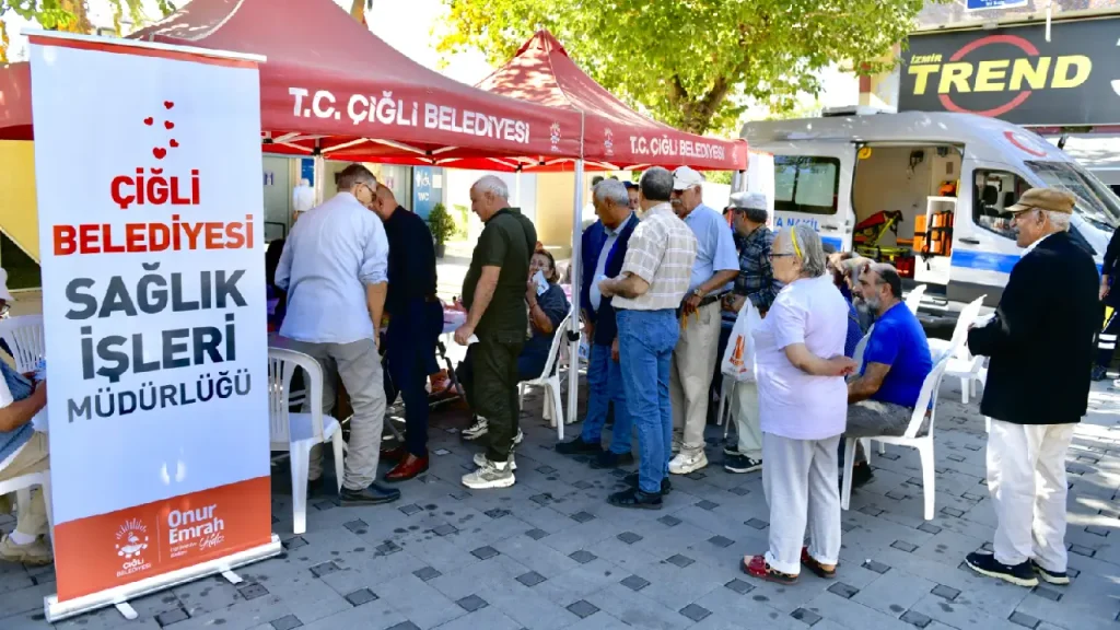 Çiğli Belediyesi’nden ücretsiz sağlık taraması