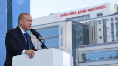Şanlıurfa Şehir Hastanesi’nin açılış töreninde konuşan Cumhurbaşkanı Recep Tayyip Erdoğan,