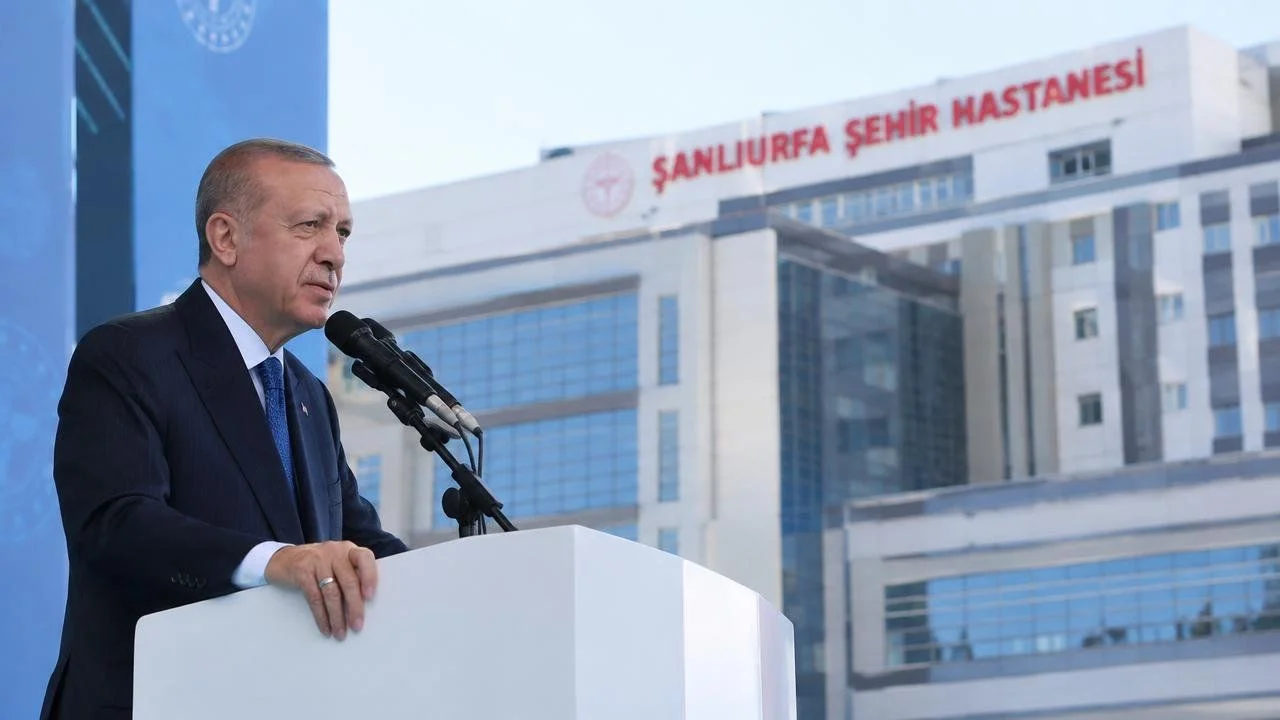 Şanlıurfa Şehir Hastanesi’nin açılış töreninde konuşan Cumhurbaşkanı Recep Tayyip Erdoğan,