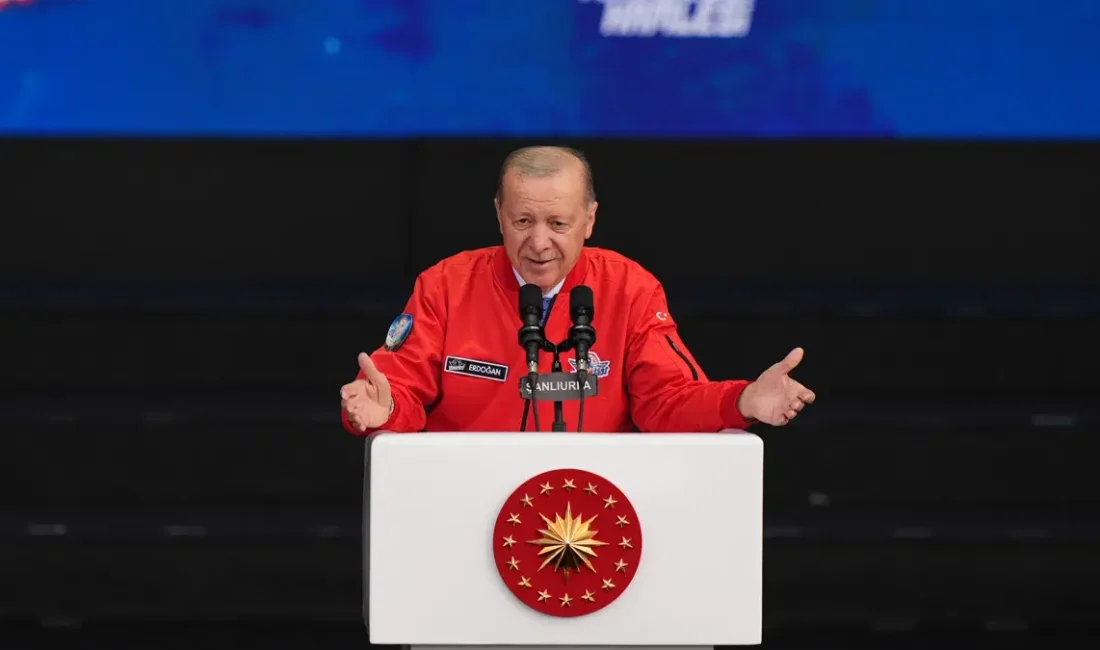 TEKNOFEST Güneydoğu kapsamında Şanlıurfa'da gençlerle bir araya gelen Cumhurbaşkanı Erdoğan,