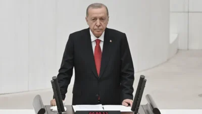 Türkiye Büyük Millet Meclisi'nin yeni yasama yılı açılışında konuşan Cumhurbaşkanı