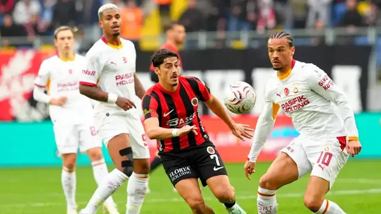 Trendyol Süper Lig’in 8. haftasında Galatasaray, Gençlerbirliği deplasmanında 3 puana