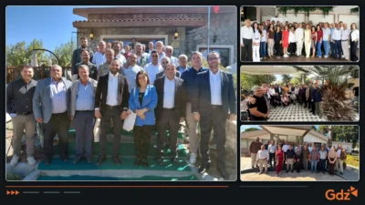 İzmir ve Manisa’da gerçekleştirdiği “Enerjimiz Muhtarlarımızla” buluşmalarında muhtarlarla bir araya