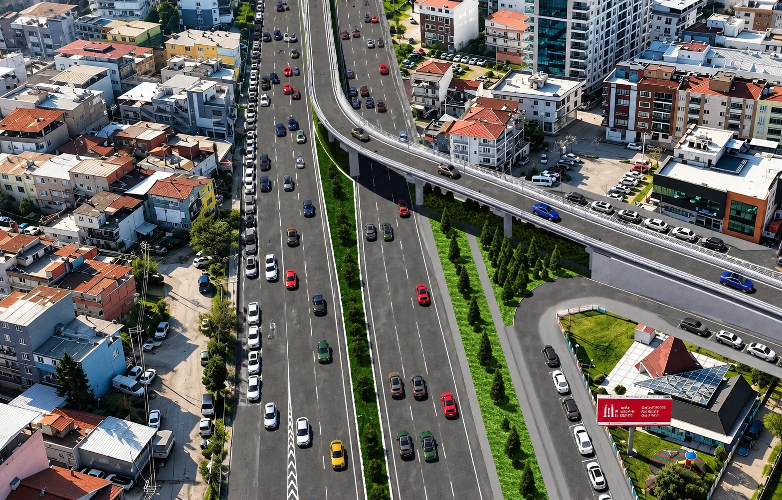 İzmir Büyükşehir Belediyesi, Karşıyaka yönünden Örnekköy istikametine giden sürücüler için