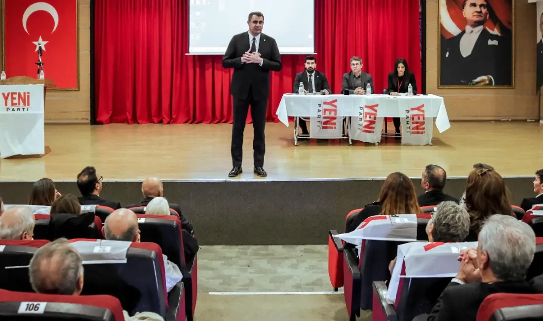 YENİ Parti İzmir Kurucu İl Başkanı Çağatay Güç, ilçe kongrelerinin
