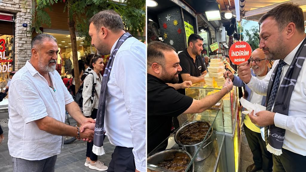 Utku Gümrükçü Karşıyaka ve Karabağlar'da sahada