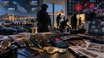 İstanbul merkezli 6 ilde Malta merkezli kripto altyapısını kullanan yasa