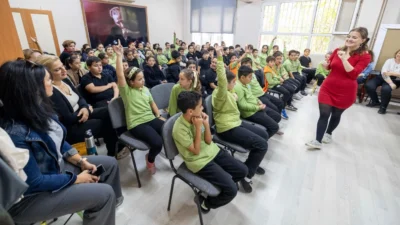 İzmir Büyükşehir Belediyesi, çocuklarda iklim bilinci oluşturmak ve doğaya karşı