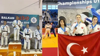 İzmir Büyükşehir Belediyesi Spor Kulübü sporcuları Aişe Dalda, Azra Ceren