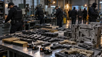 İzmir Kemalpaşa Organize Sanayi Bölgesi’nde fabrika süsü verilen bir adrese