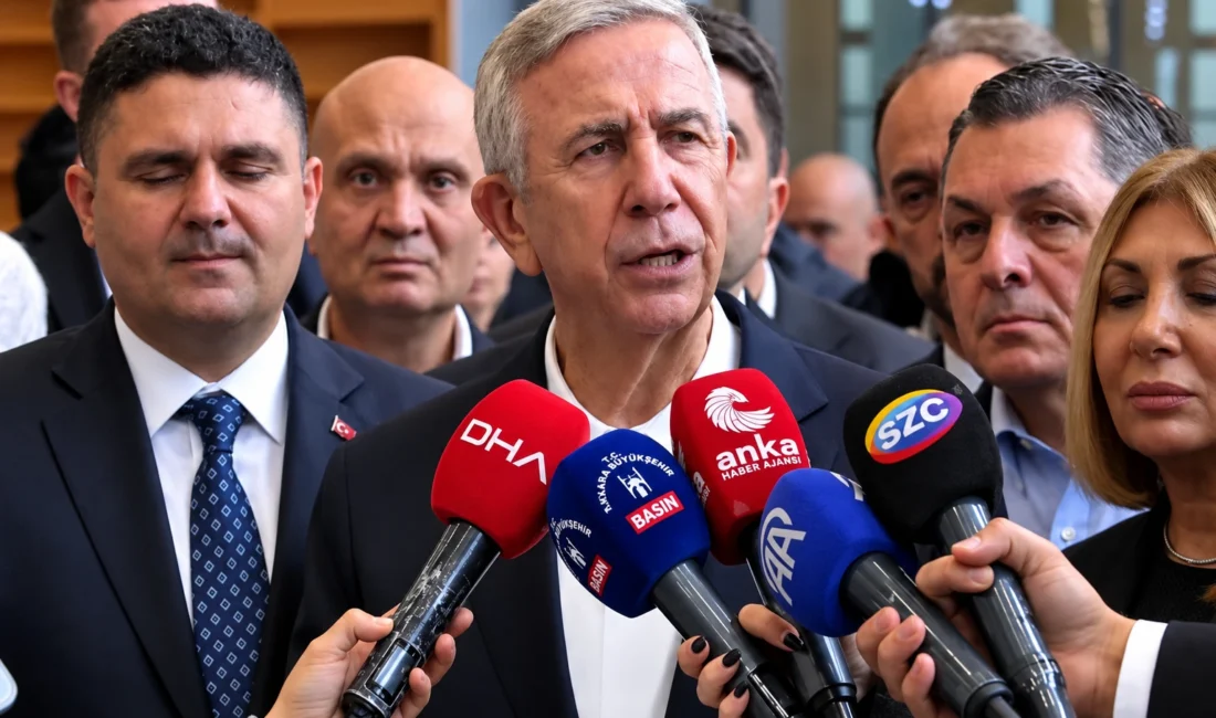 Ankara Büyükşehir Belediye (ABB) Başkanı Mansur Yavaş, Etimesgut Bağlıca Bulvarı'nda
