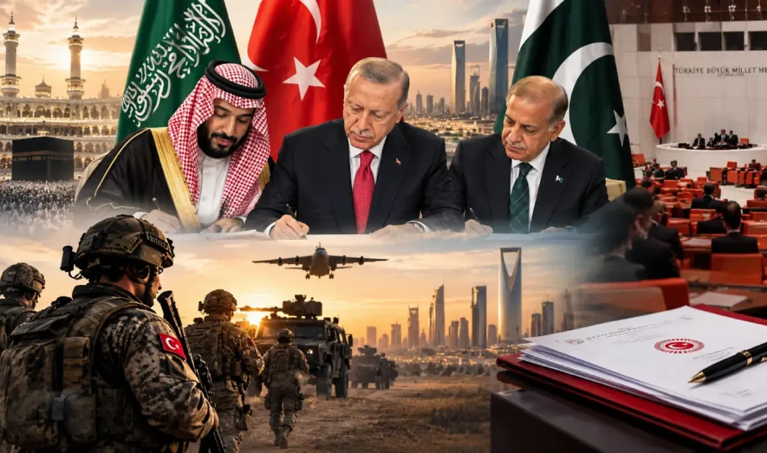 Türkiye ile Suudi Arabistan arasında imzalanan Mekke Ortak Savunma Anlaşması