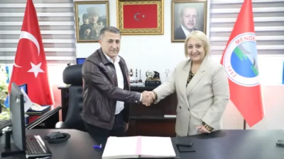 Menderes Belediyesi 764 işçiyi kapsayan toplu iş sözleşmesini Belediye İş