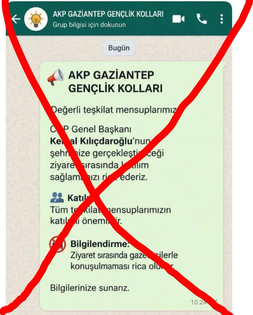 Tanal’ın WhatsApp iddiasına CHP’den sert yanıt! 1 Tanal’ın WhatsApp iddiasına CHP’den sert yanıt!
