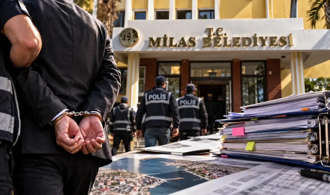 Muğla merkezli 13 ilde yürütülen yolsuzluk ve rüşvet operasyonunda, aralarında