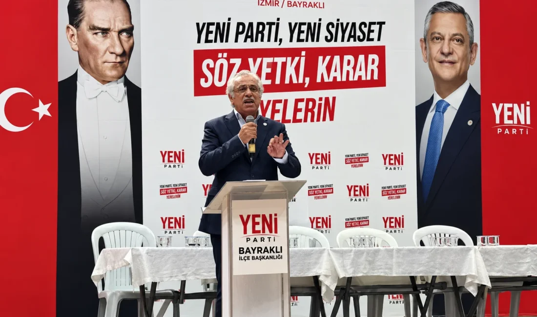 YENİ Parti İzmir’de kongre maratonu hız kesmeden devam ederken, Bayraklı
