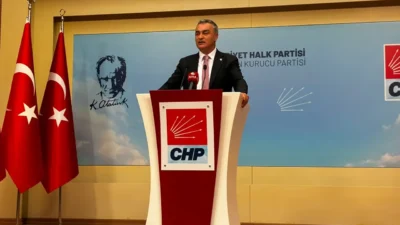 CHP Parti Sözcüsü Müslim Sarı, Merkez Yönetim Kurulu toplantısının ardından