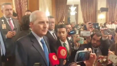 Meclis'in yeni yasama yılı açılış oturumunda YENİ Parti milletvekillerinin Cumhurbaşkanı