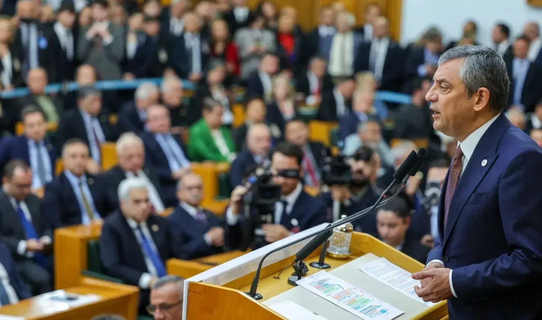 YENİ Parti Genel Başkanı Özgür Özel, TBMM'deki haftalık grup toplantısında