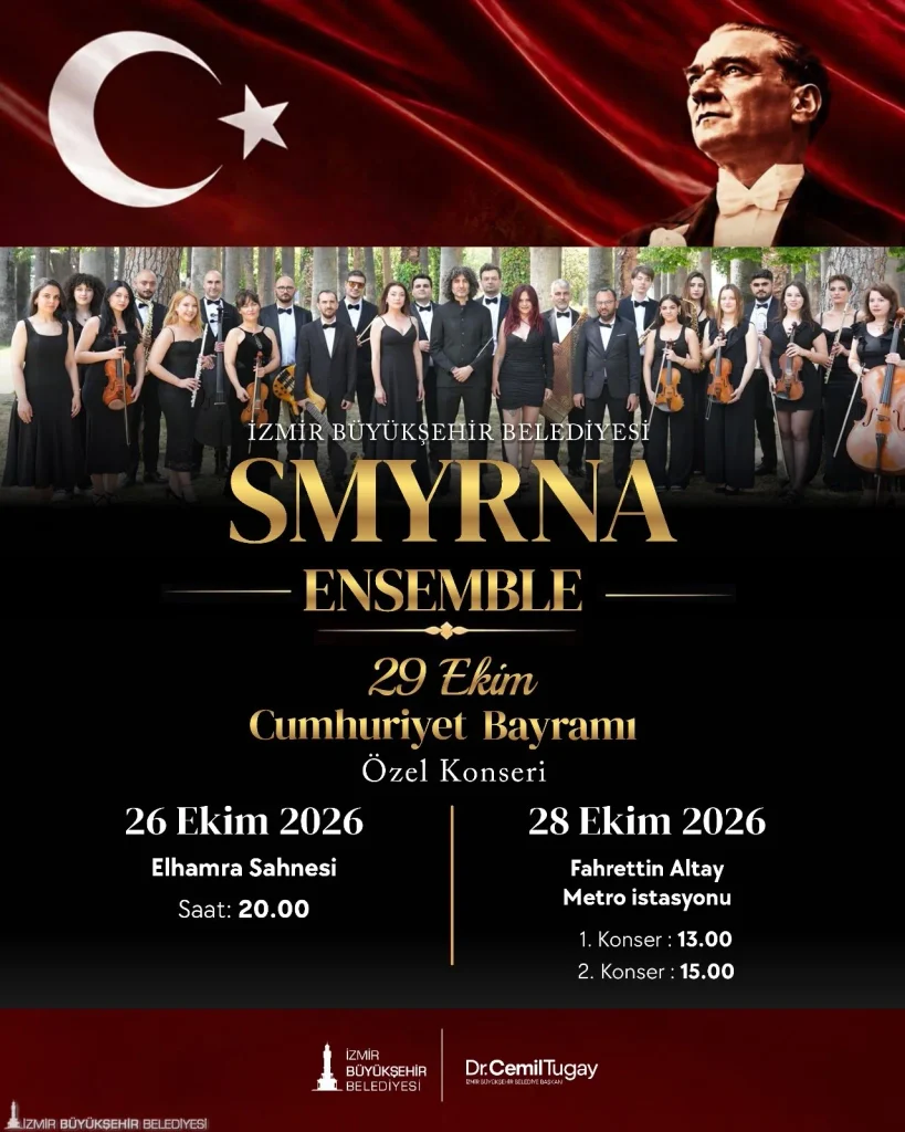 Cumhuriyet kenti İzmir 29 Ekim bayram coşkusuna hazır