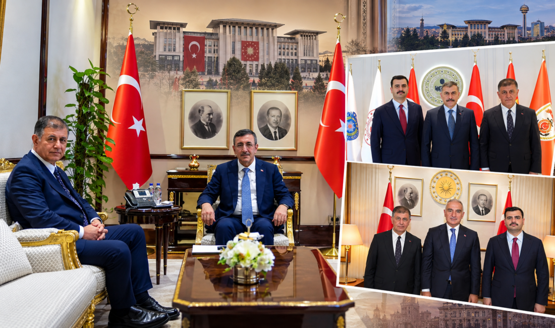 İzmir Büyükşehir Belediye Başkanı Dr. Cemil Tugay, Ankara temasları kapsamında