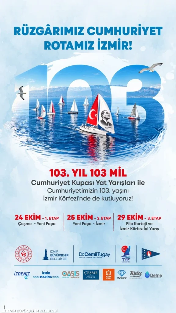 Cumhuriyet kenti İzmir 29 Ekim bayram coşkusuna hazır