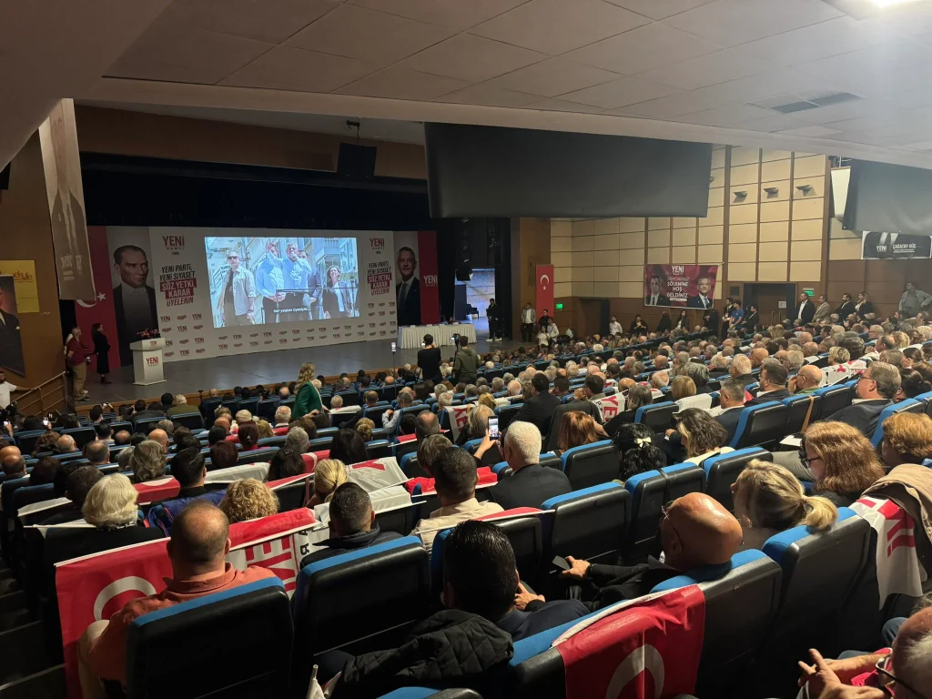 YENİ Parti İzmir’de kongre heyecanı: Çağatay Güç’ten kürsüde 3 vaat